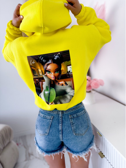 Bluza  Lalu  Girl Zółta